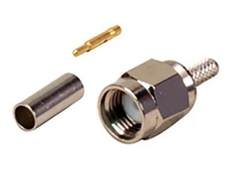 SMA han plugg krymp RG174 RG188 RG316  LMR100 WBC100