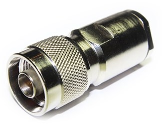 N Plugg LMR-400 solder top hat clamp