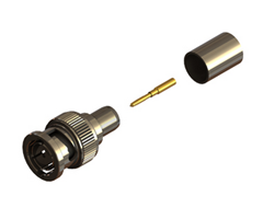100pk BNC han krymp UltraHD 12G