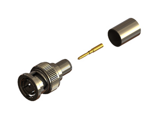 100pk BNC han krymp UltraHD 12G