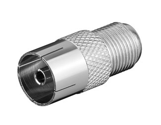 F hun - IEC koax hun 75ohm