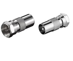 F hun - IEC koax hun 75ohm