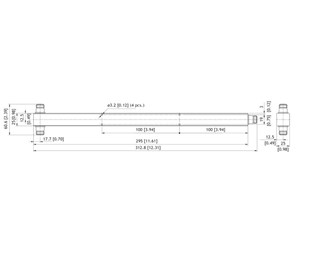91-P-APS-02-WBS-LP-N  2 way splitter