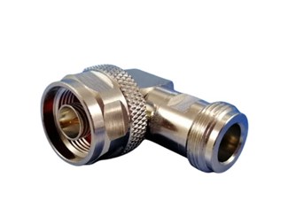 N Female / Male vinklet adapter