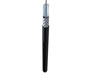 KABEL RG 179 SOLID 75 ohm LSOH 100m svart
