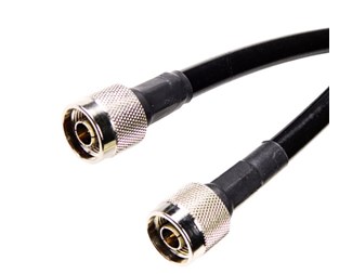 2,0 mtr N Male/Male med FF400 kabel
