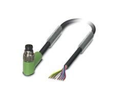 Contact Male 8 way M8 to Sensor Actuator Cable, 3m