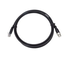 8-Pin X-Coded M12 hane till RJ45 Ethernet kabel, 2 meters