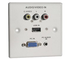 Vegguttak VGA+LYD/USB/Kompositt+RCA