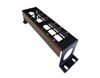 12-porters panel, vegg eller 10-tommers skap