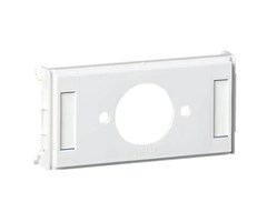 CYB-DC vit, vinklat uttag för XLR/SDI