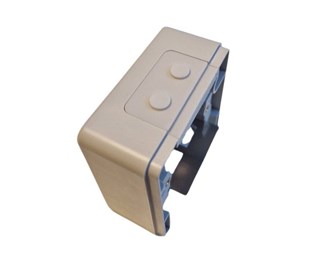 IP4-klassad dosa för inom/utomhusbruk (Keystone)