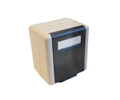 IP4-klassad dosa för inom/utomhusbruk (Keystone)