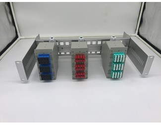 ODF för DIN montage 12xSC SM Duplex