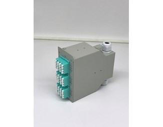 ODF för DIN montage 12xSC SM Duplex
