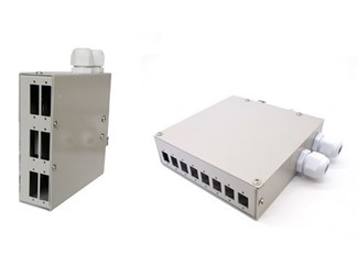 ODF for vegg/DIN opptil 24 fiber