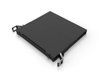 19¨MPO High density panel 1HE, plast för 12 kassetter