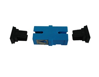 SC/SC, UPC, singlemode (blå), simplex