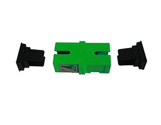 SC/SC, APC, singlemode (grønn), simplex