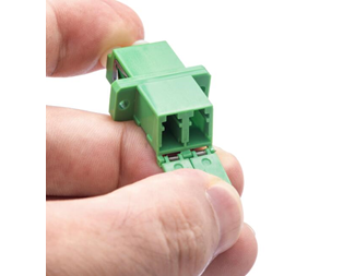 LC/LC, UPC SM Duplex med beskyttelseslokk Blå (zirkon)