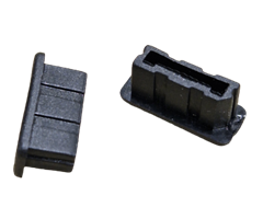 Display Port plugg, svart