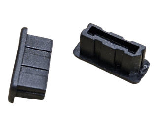  Display Port plugg, svart