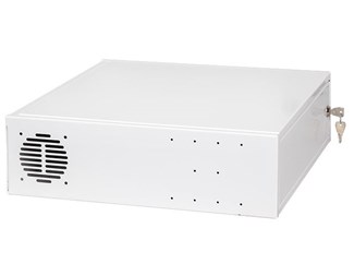 Säkerhetslåda 19"/vägg, B482xH125xD422 mm