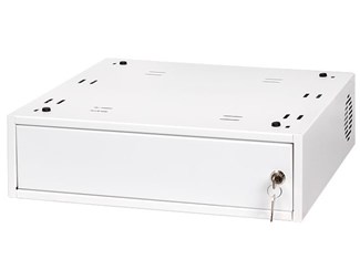 Säkerhetslåda 19"/vägg, B482xH125xD422 mm