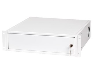 Säkerhetslåda 19"/vägg, B482xH125xD422 mm