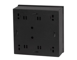 6xLC Quad el. 6SC duplex, mått 201 x 201 x 62 mm, svart