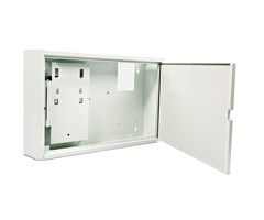 Mediaskap med 6 x RJ45, D 100 x B 375 x H 300 mm