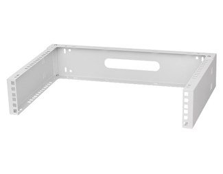 19"  Väggram 2HE, Djup 330mm, grå