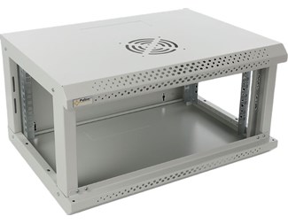Väggskåp, Grå B540xH238xD400, 4HE (30kg)