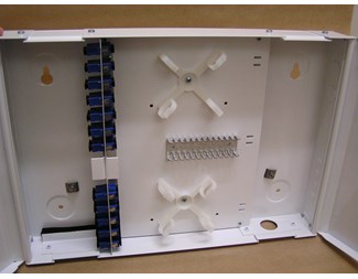 Veggskap for 12 x SC (plass til LC-quad)