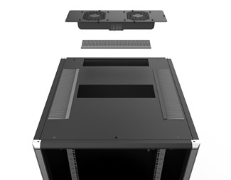 24HE, svart, B600xD600xH1200