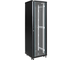600x600x2000, 42HE glassdør, flatpakke