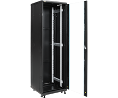 600x600x1166, 22HE glassdør, flatpakke