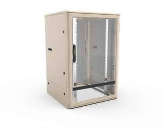 Støydempende gulvskap, 24HE, beige, B800 x D800 x H1200