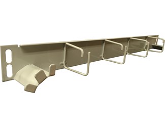19" trådleder fiberkabel 1HE, dybde 70 mm