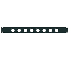 Patchpanel for 19" med 8 XLR uttak