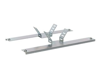 Rörfäste för 250-300mm, galvaniserad stålplåt