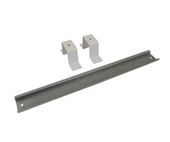 DIN-skinne med feste, 280mm (feste 35 x 45 mm)