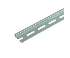 DIN Skena, galvaniserat stål, 1000 x 35 x 7,5 mm