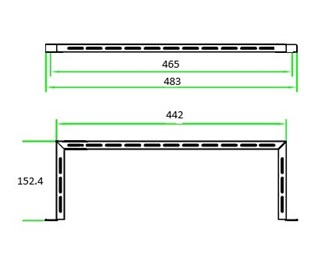 Kabelskenor 19¨, djup 50.6mm