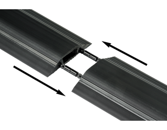 Gulvlist 83 mm 30 x 10 mm (9 m rull)