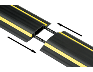  Gulvlist 83 mm 30 x 10 mm med gulmerking (1,8 m rull)