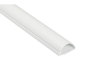 2 m halvrund kabelkanal (50 x 25 mm)