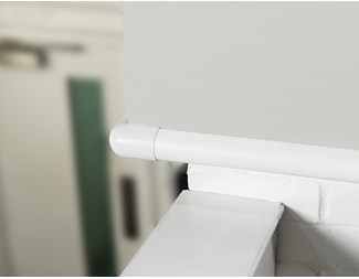 2 m halvrund kabelkanal (50 x 25 mm)