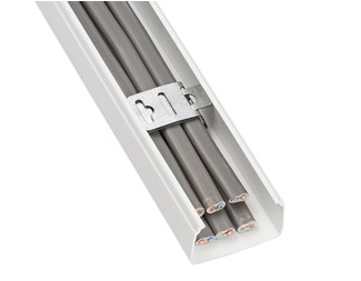 Metalclips för kabelmontage 110x20x30mm