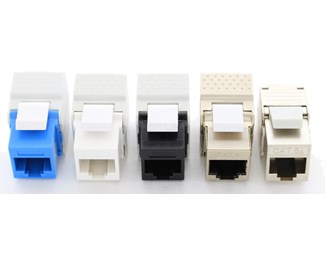RJ45 Cat.6, svart